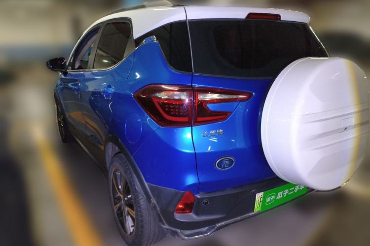 Used BYD Yuan New Energy 2018 EV360 Smart Connected Cool Model Rear Left 45 Deg