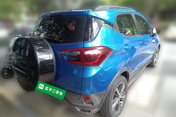 Used BYD Yuan New Energy 2018 EV360 Smart Connected Cool Model Rear Right 45 Deg