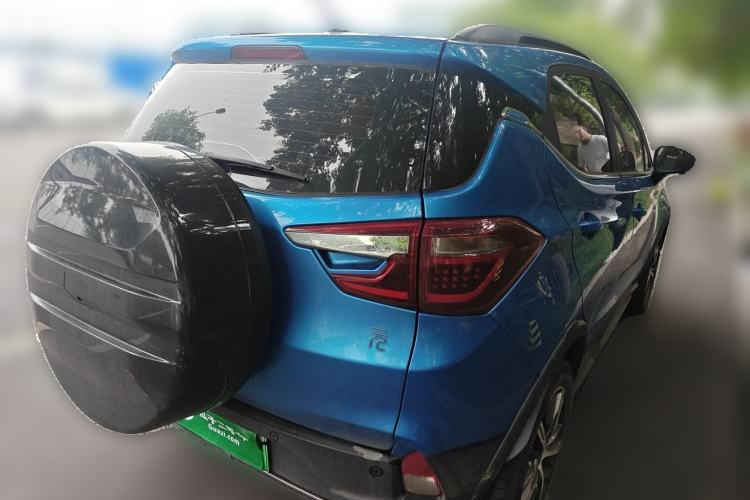 Used BYD Yuan New Energy 2018 EV360 Smart Connected Cool Model Rear Right 45 Deg
