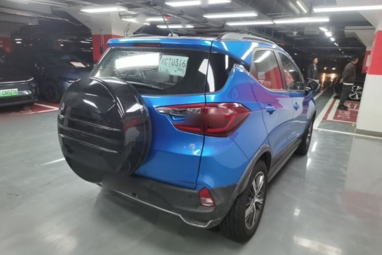 Used BYD Yuan New Energy 2018 EV360 Smart Connected Cool Model Rear Right 45 Deg
