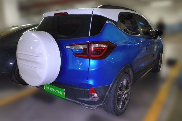 Used BYD Yuan New Energy 2018 EV360 Smart Connected Cool Model Rear Right 45 Deg