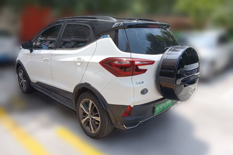 Used BYD Yuan New Energy 2018 EV360 Smart Connected Cool Model Rear Left 45 Deg