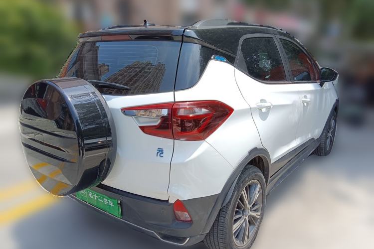 Used BYD Yuan New Energy 2018 EV360 Smart Connected Cool Model Rear Right 45 Deg