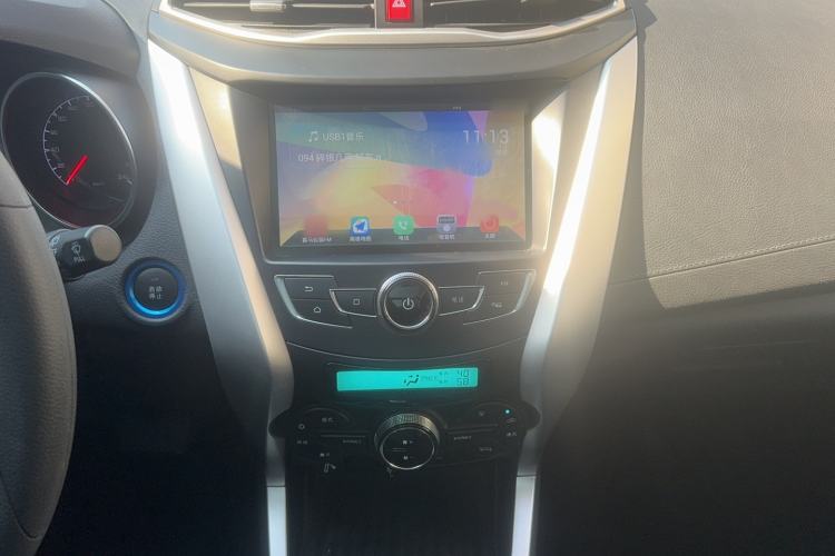 Used BYD Yuan New Energy 2018 EV360 Smart Connect Cool Edition Audio And AC Panel