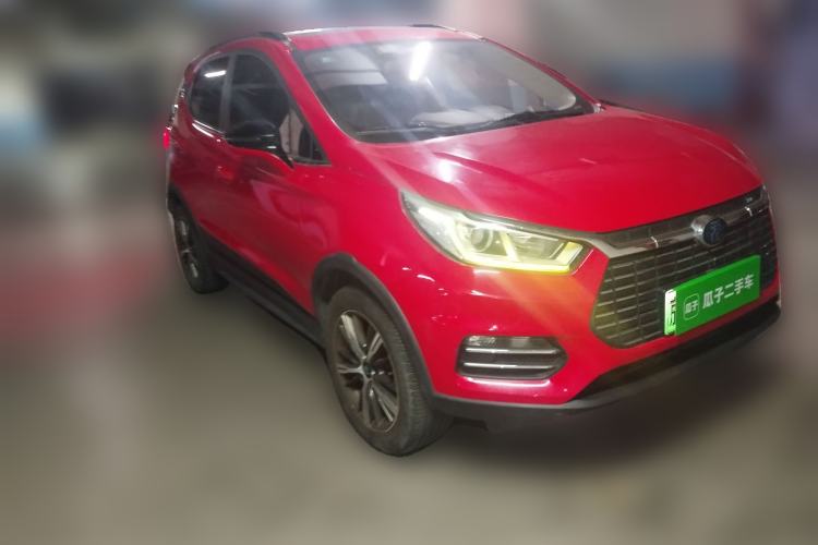 Used BYD Yuan New Energy 2018 EV360 Smart Connected Cool Model Front Right 45 Deg