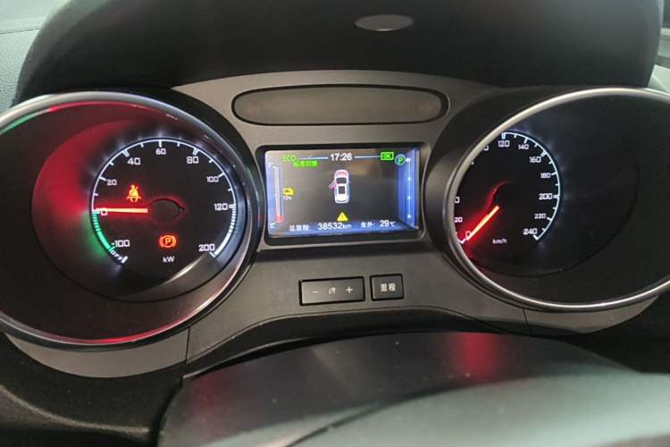 Used BYD Yuan New Energy 2018 EV360 Smart Connect Cool Edition Instrument Cluster