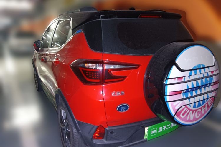 Used BYD Yuan New Energy 2018 EV360 Smart Connected Cool Model Rear Left 45 Deg