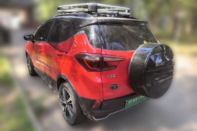 Used BYD Yuan New Energy 2018 EV360 Smart Connected Cool Model Rear Left 45 Deg