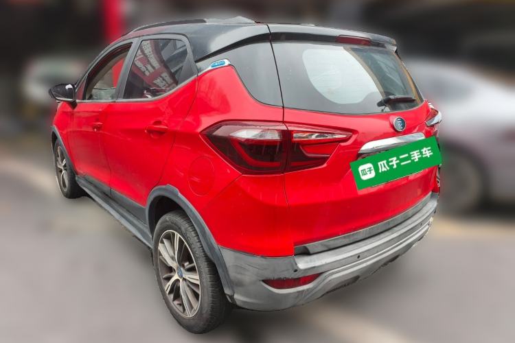 Used BYD Yuan New Energy 2018 EV360 Smart Connected Cool Model Rear Left 45 Deg
