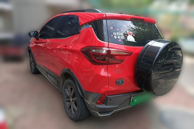 Used BYD Yuan New Energy 2018 EV360 Smart Connect Cool Edition Rear Left 45 Deg