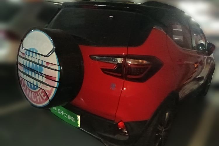 Used BYD Yuan New Energy 2018 EV360 Smart Connected Cool Model Rear Right 45 Deg