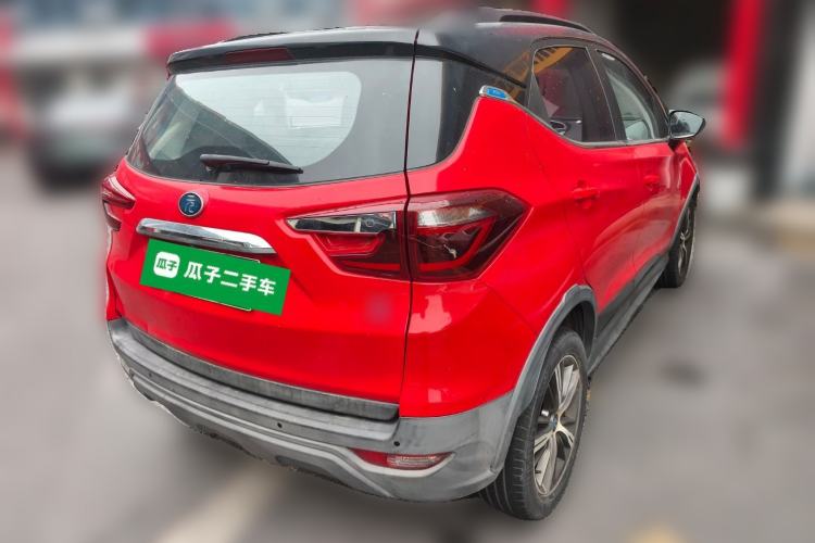 Used BYD Yuan New Energy 2018 EV360 Smart Connected Cool Model Rear Right 45 Deg