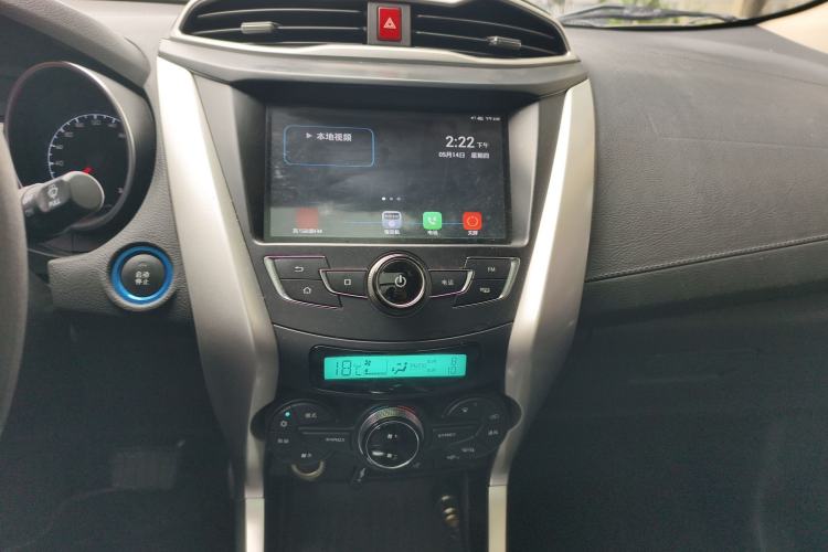 Used BYD Yuan New Energy 2018 EV360 Smart Connect Cool Edition Audio And AC Panel