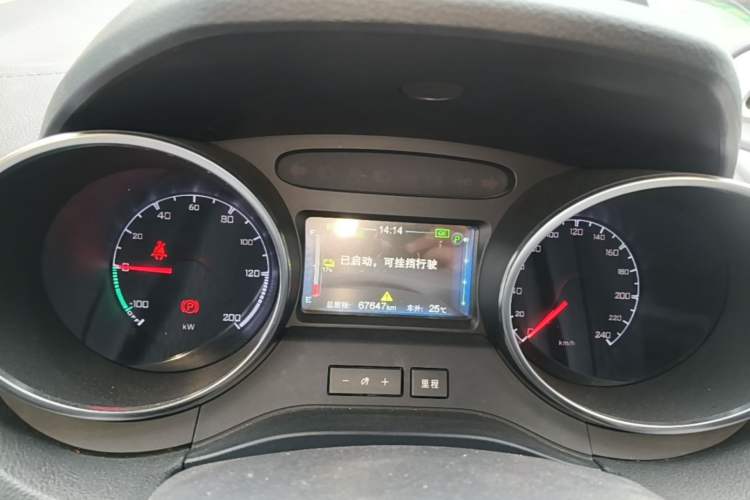 Used BYD Yuan New Energy 2018 EV360 Smart Connect Cool Edition Instrument Cluster
