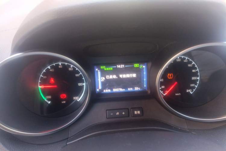 Used BYD Yuan New Energy 2018 EV360 Smart Connect Cool Edition Instrument Cluster