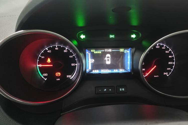 Used BYD Yuan New Energy 2018 EV360 Smart Connect Cool Edition Instrument Cluster