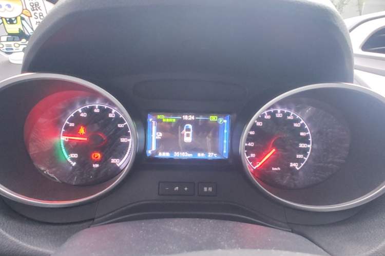Used BYD Yuan New Energy 2018 EV360 Smart Connect Cool Edition Instrument Cluster