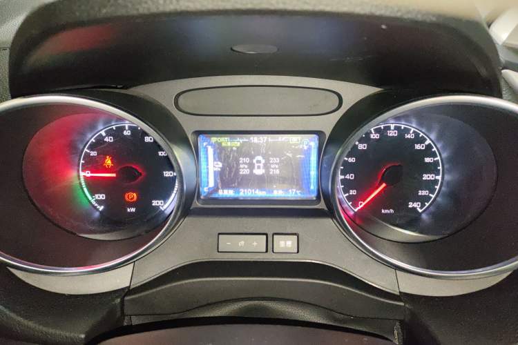 Used BYD Yuan New Energy 2018 EV360 Smart Connect Cool Edition Instrument Cluster