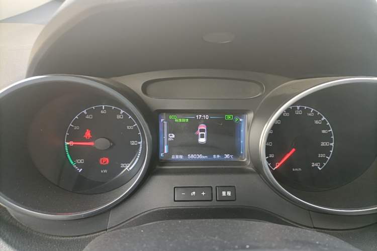Used BYD Yuan New Energy 2018 EV360 Smart Connect Cool Edition Instrument Cluster