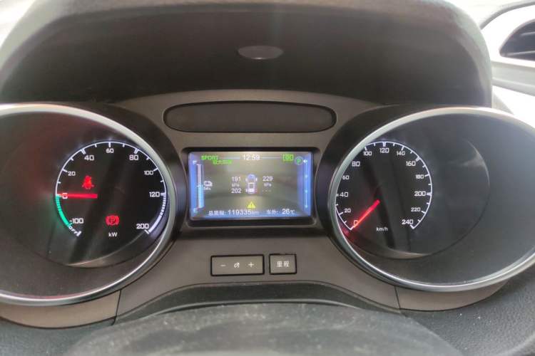Used BYD Yuan New Energy 2018 EV360 Smart Connect Cool Edition Instrument Cluster