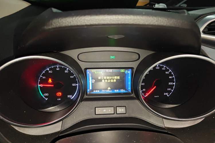 Used BYD Yuan New Energy 2018 EV360 Smart Connect Cool Edition Instrument Cluster