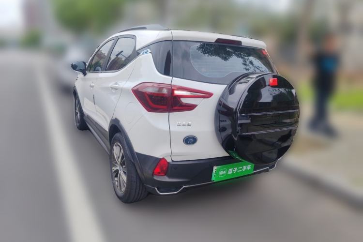 Used BYD Yuan New Energy 2018 EV360 Smart Connected Cool Model Rear Left 45 Deg