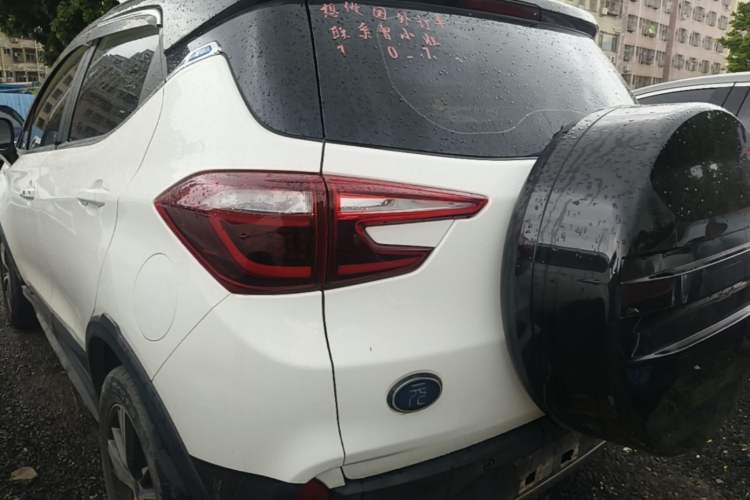 Used BYD Yuan New Energy 2018 EV360 Smart Connected Cool Model Rear Left 45 Deg