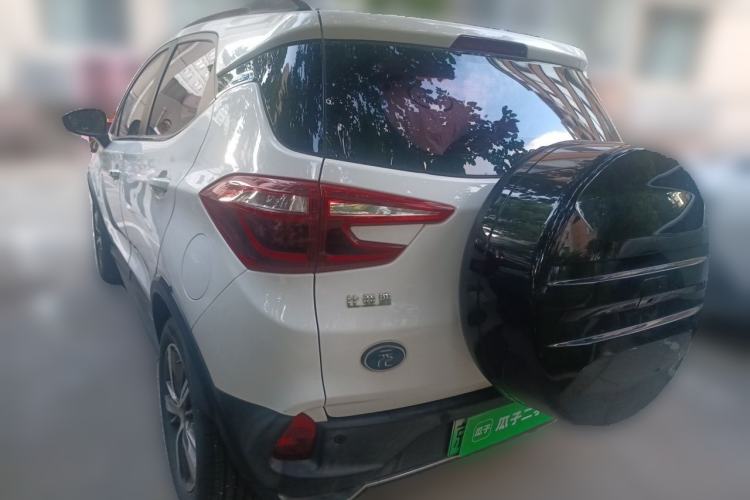 Used BYD Yuan New Energy 2018 EV360 Smart Connected Cool Model Rear Left 45 Deg