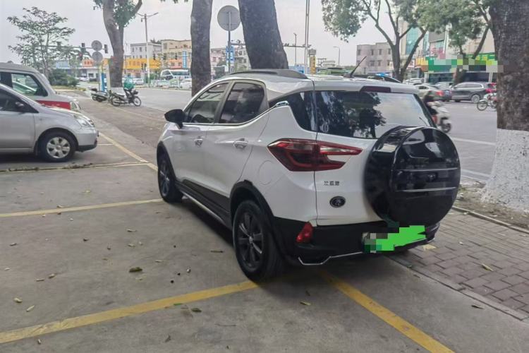 Used BYD Yuan New Energy 2018 EV360 Smart Connect Cool Edition Rear Left 45 Deg
