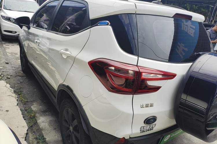Used BYD Yuan New Energy 2018 EV360 Smart Connect Cool Edition Rear Left 45 Deg