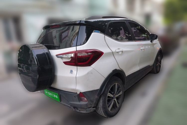 Used BYD Yuan New Energy 2018 EV360 Smart Connected Cool Model Rear Right 45 Deg