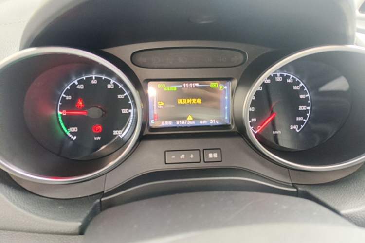 Used BYD Yuan New Energy 2019 EV360 Smart Connect Leading Model Instrument Cluster