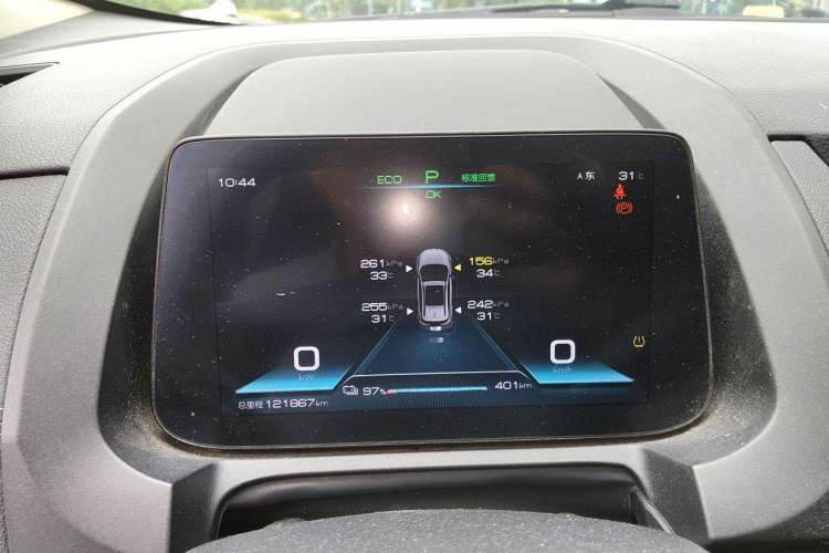 Used BYD Yuan New Energy 2019 EV535 Smart Connect Trendsetting Model Instrument Cluster