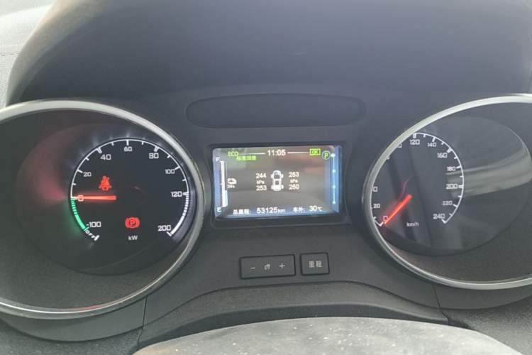 Used BYD Yuan New Energy 2019 EV360 Smart Connect Leading Model Instrument Cluster