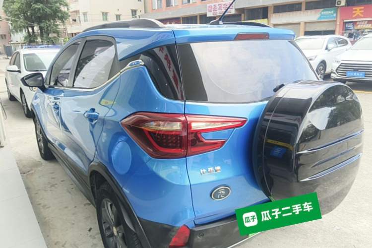 Used BYD Yuan New Energy 2019 EV360 Smart Connect Leading Model Rear Left 45 Deg