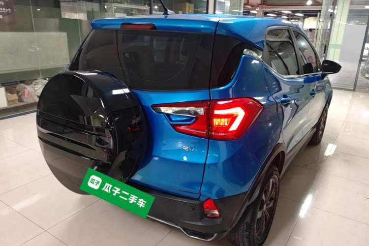 Used BYD Yuan New Energy 2019 EV535 Smart Connect Trendsetting Model Rear Right 45 Deg