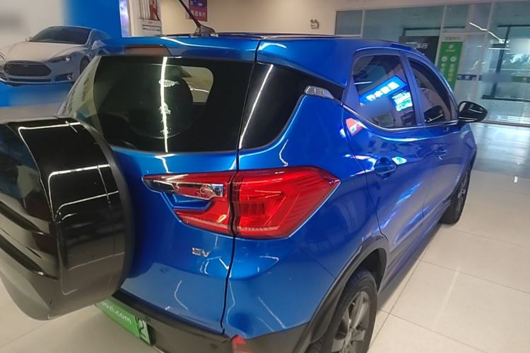 Used BYD Yuan New Energy 2019 EV535 Smart Connect Trendsetting Model Rear Right 45 Deg
