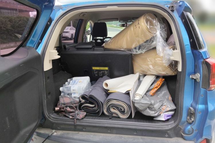 Used BYD Yuan New Energy 2019 EV535 Smart Connect Trendsetting Model Trunk