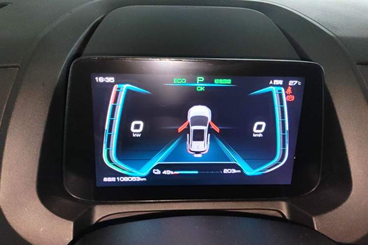 Used BYD Yuan New Energy 2019 EV535 High-Energy Leading Edition Instrument Cluster