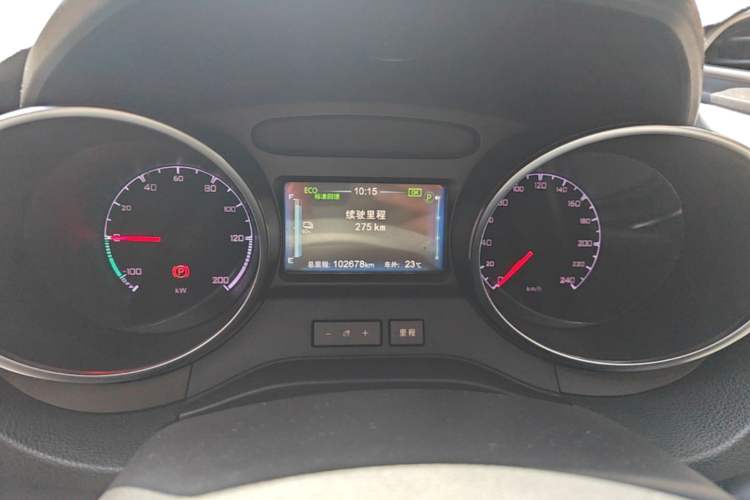 Used BYD Yuan New Energy 2019 EV360 Smart Connect Leading Model Instrument Cluster