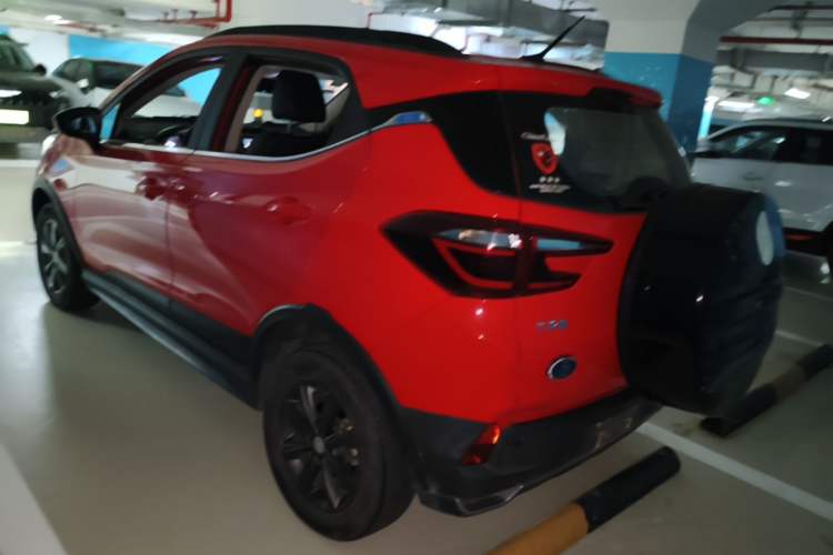 Used BYD Yuan New Energy 2019 EV360 Smart Connect Elite Model Rear Left 45 Deg