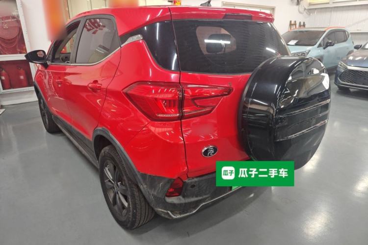 Used BYD Yuan New Energy 2019 EV360 Smart Connect Luxurious Model Rear Left 45 Deg