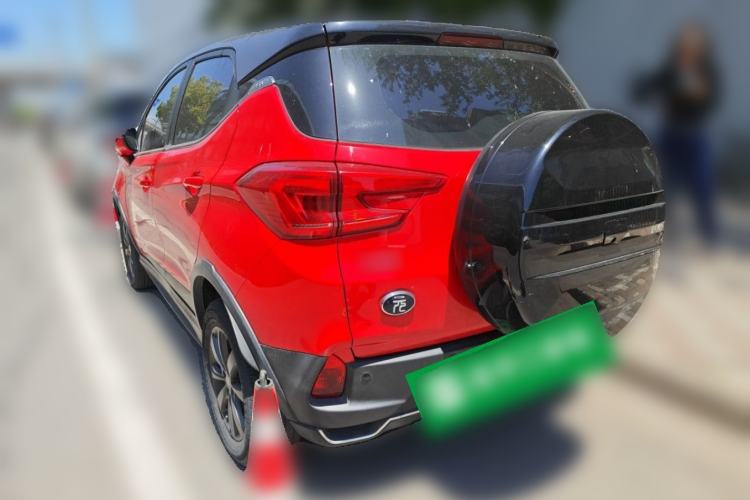 Used BYD Yuan New Energy 2019 EV360 Smart Connect Luxurious Model Rear Left 45 Deg