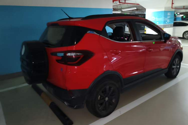 Used BYD Yuan New Energy 2019 EV360 Smart Connect Elite Model Rear Right 45 Deg