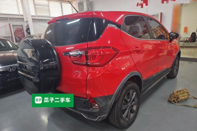 Used BYD Yuan New Energy 2019 EV360 Smart Connect Luxurious Model Rear Right 45 Deg