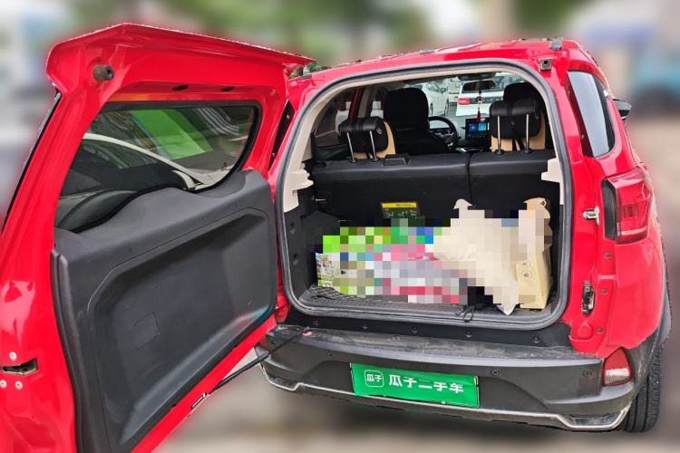 Used BYD Yuan New Energy 2019 EV535 Smart Connect Trendsetting Model Trunk