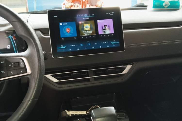 Used BYD Yuan New Energy 2019 EV535 Smart Connect Elite Model Audio And AC Panel
