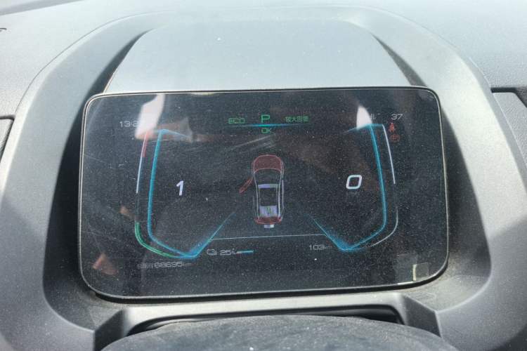 Used BYD Yuan New Energy 2019 EV535 Smart Connect Trendsetting Model Instrument Cluster