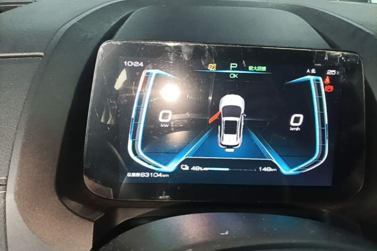 Used BYD Yuan New Energy 2019 EV360 Smart Connect Enjoyment Model Instrument Cluster