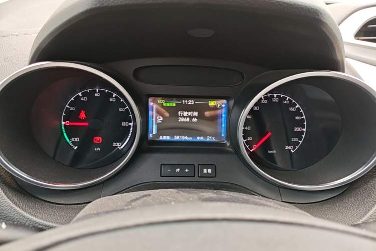Used BYD Yuan New Energy 2019 EV360 Smart Connect Leading Model Instrument Cluster